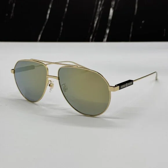 NEW GG1311S 002 AVIATOR UNISEX GOLD SUNGLASSES GUCCI